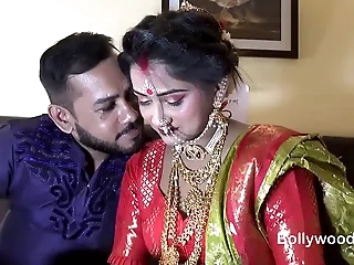 Newly Married Indian Unsubtle Sudipa Hardcore Honeymoon First night sex and creampie - Hindi Audio
